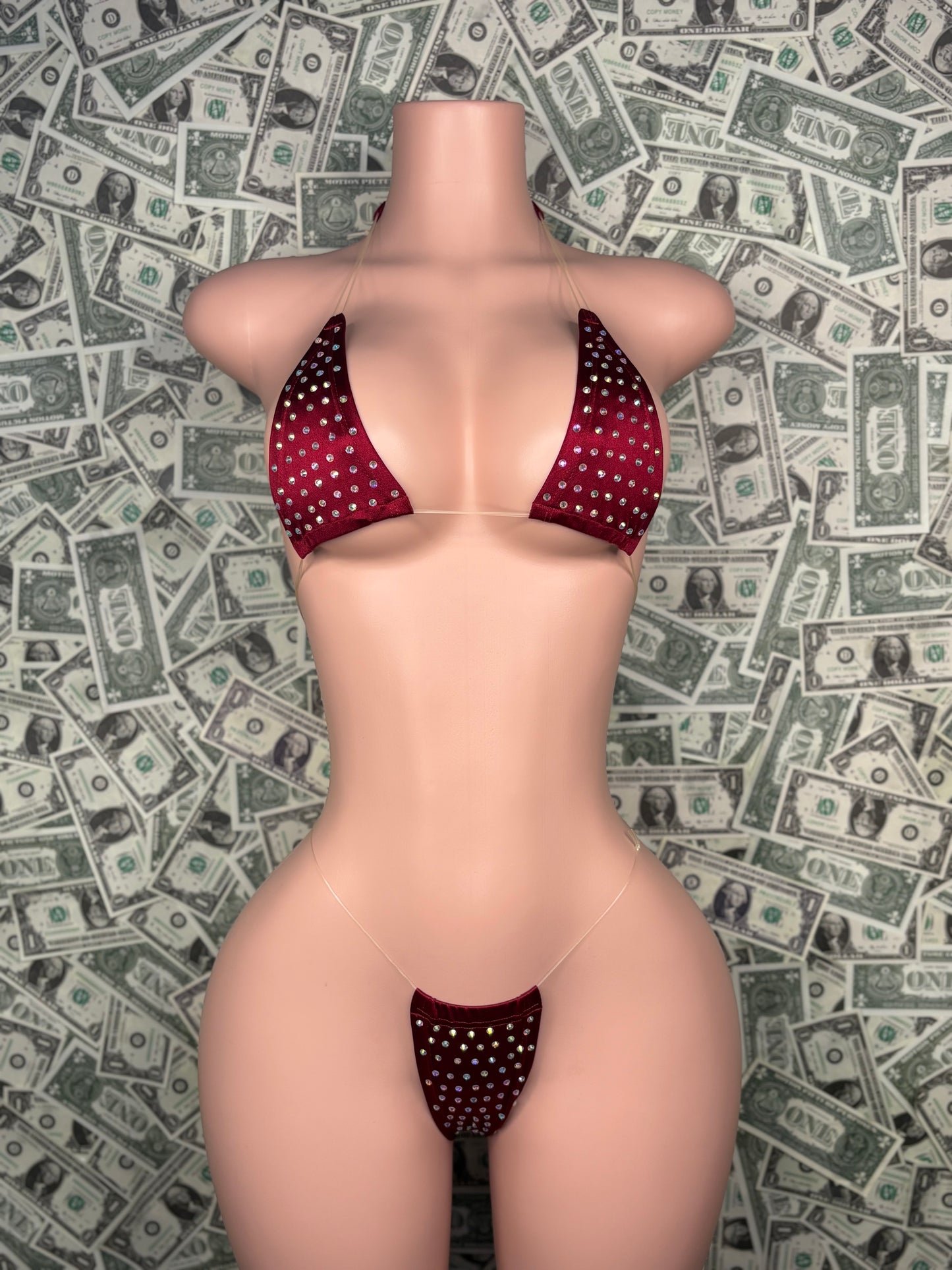Microkini - Maroon