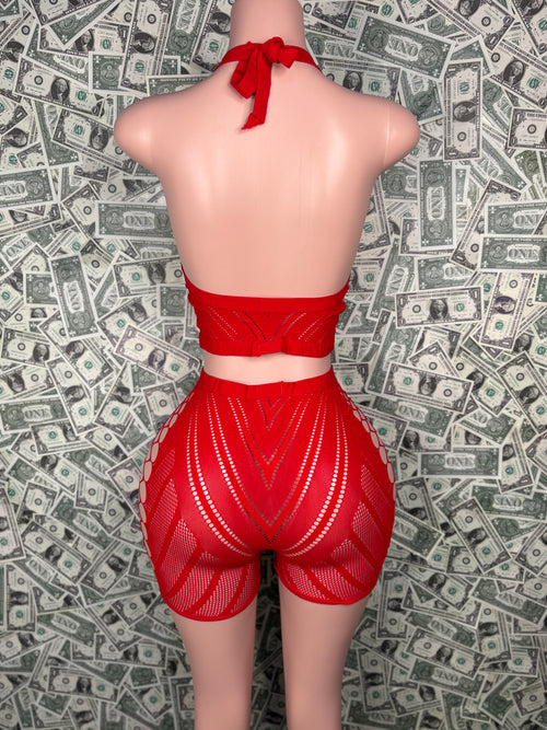2 Piece Set - Red