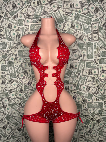 Red - Romper