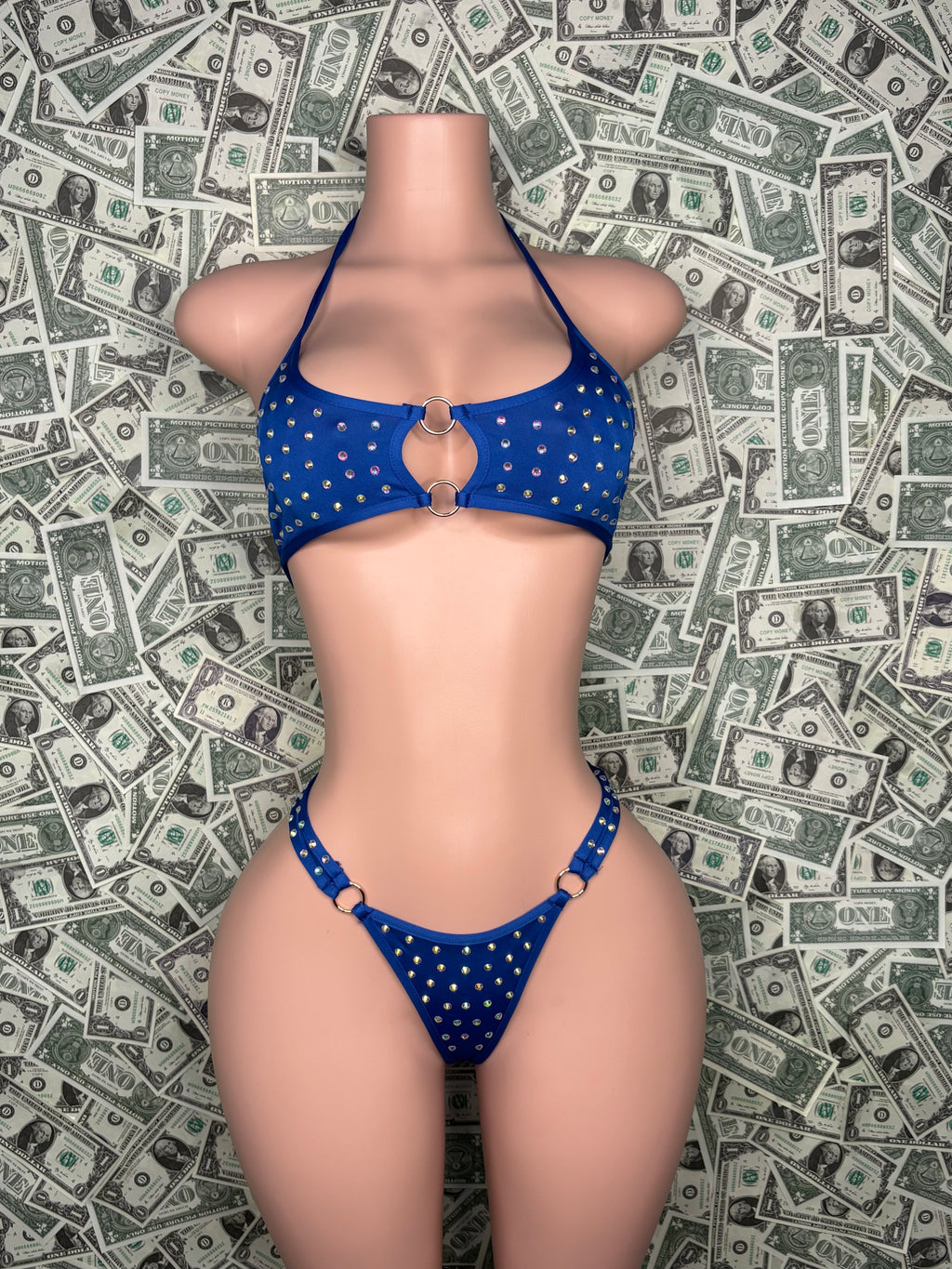 Royal Blue Bikini Set
