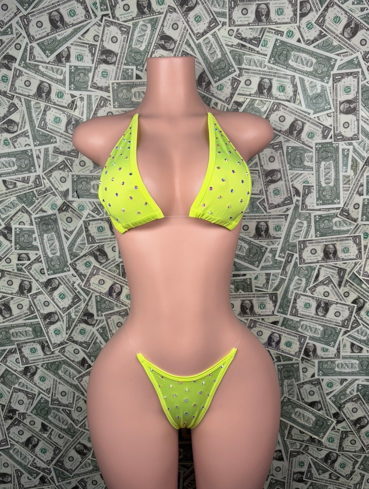 Neon Yellow 2 Piece