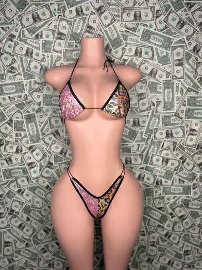 Pink/Snake 2 Piece