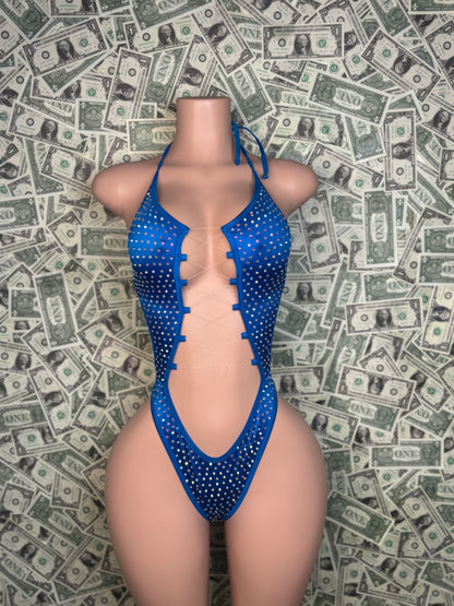 Blue Cross Body
