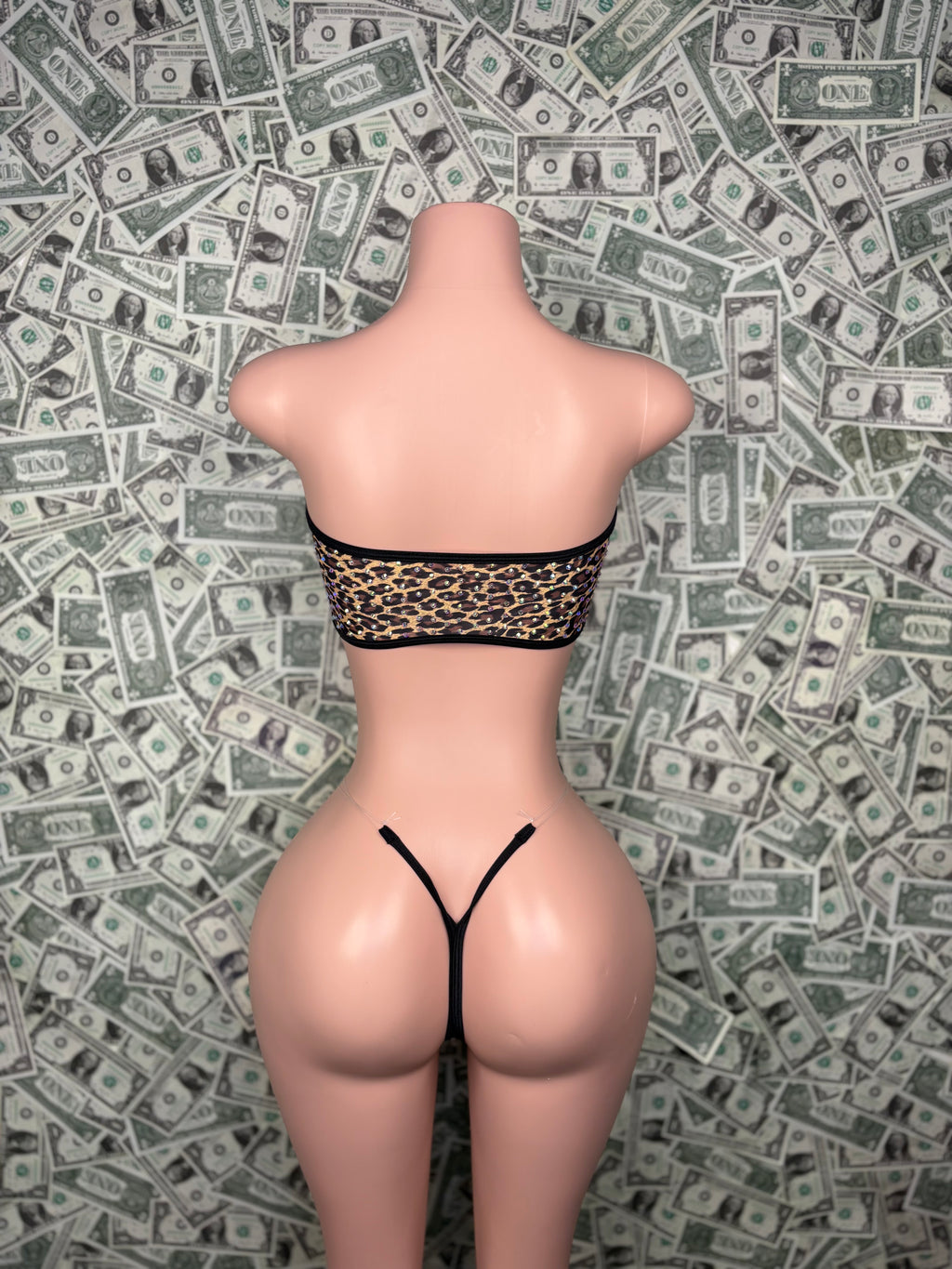 Tube Top Set - Cheetah