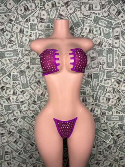 Tube Top Set - Magenta