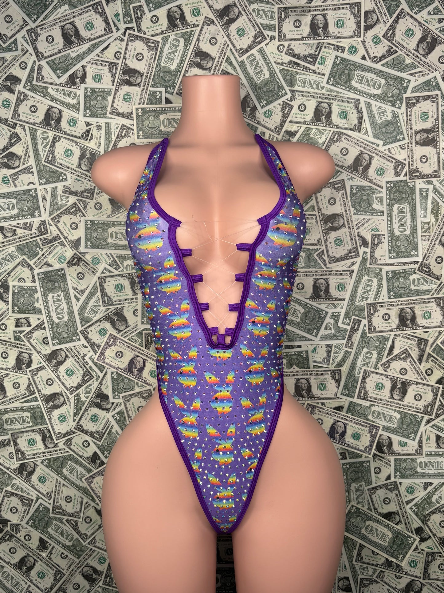 V Cut One Piece - Playboy