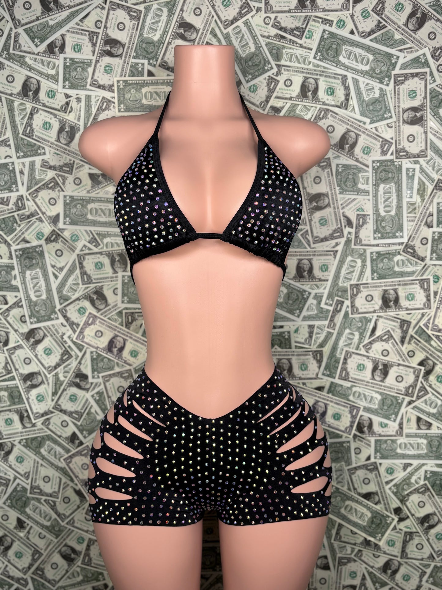 Cut Shorts - Black