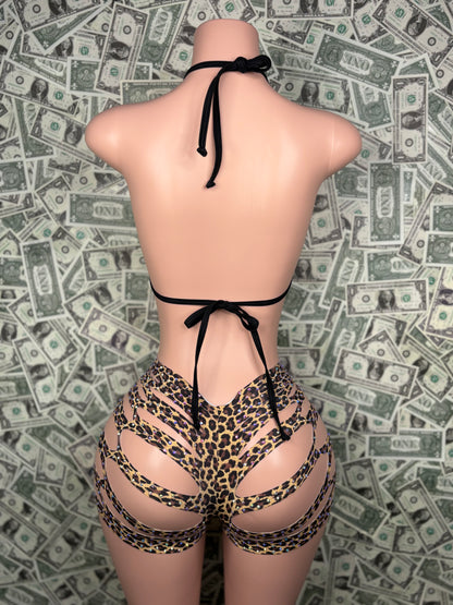 Cut Shorts - Cheetah