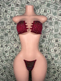 Tube Top Set - Maroon
