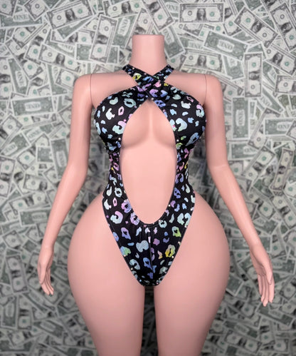 Cheetah Blue - One Piece