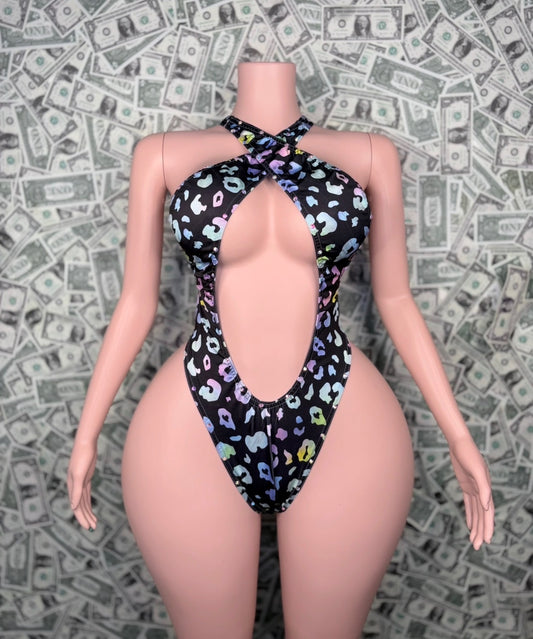 Cheetah Blue - One Piece