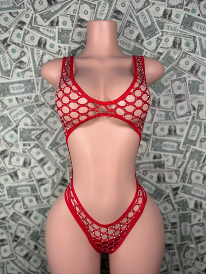 One Piece - Red Fishnet