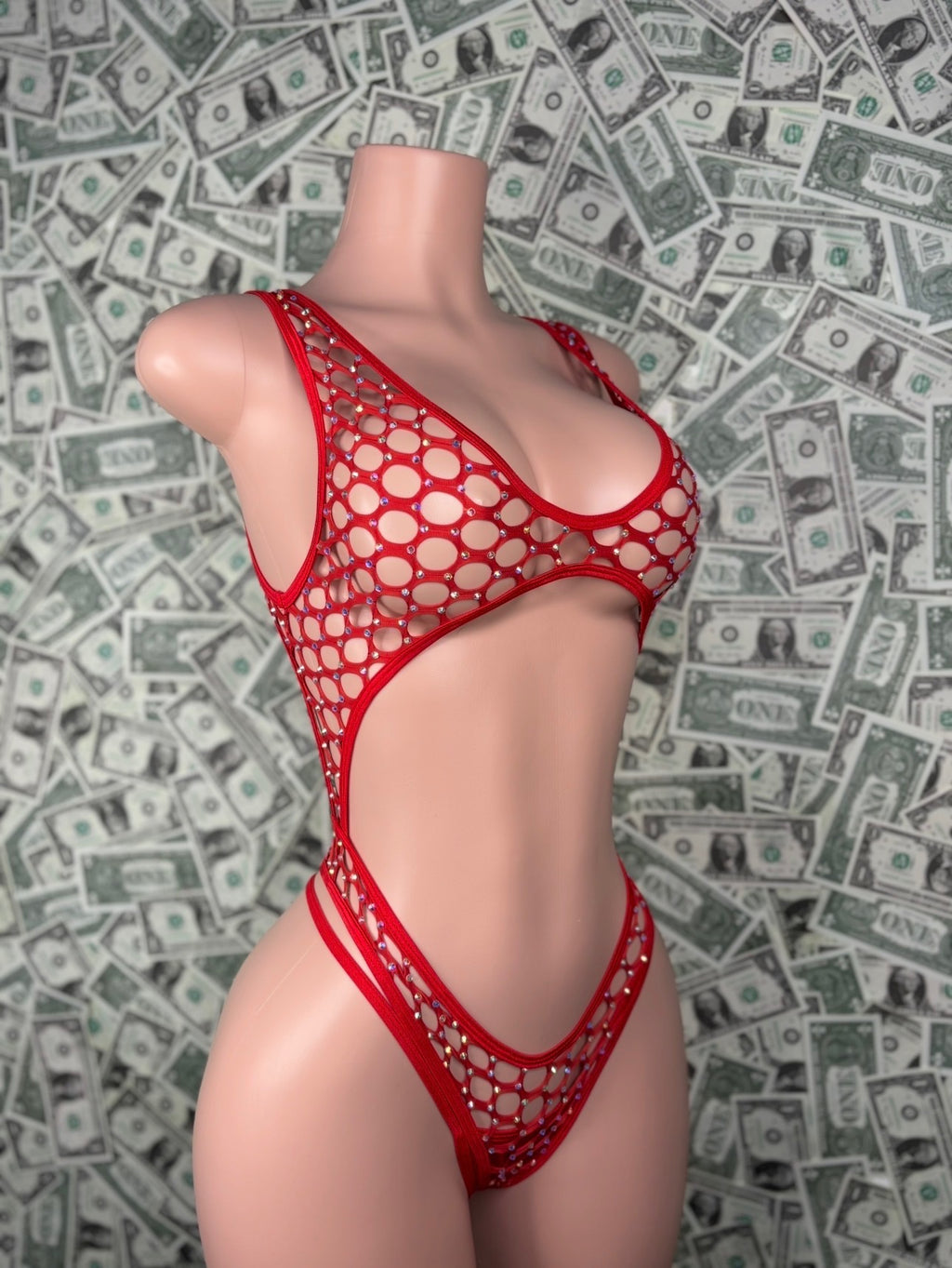 One Piece - Red Fishnet
