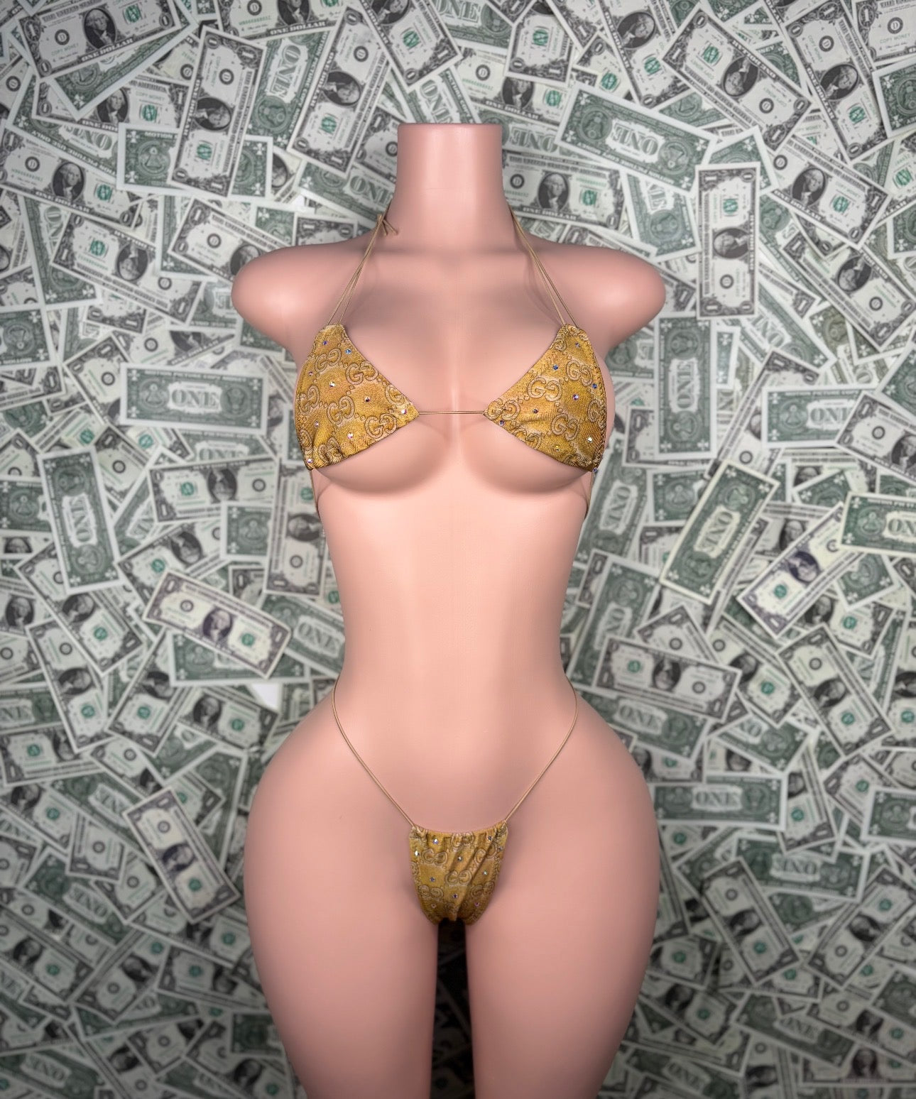 Golden GG -Bikini Set
