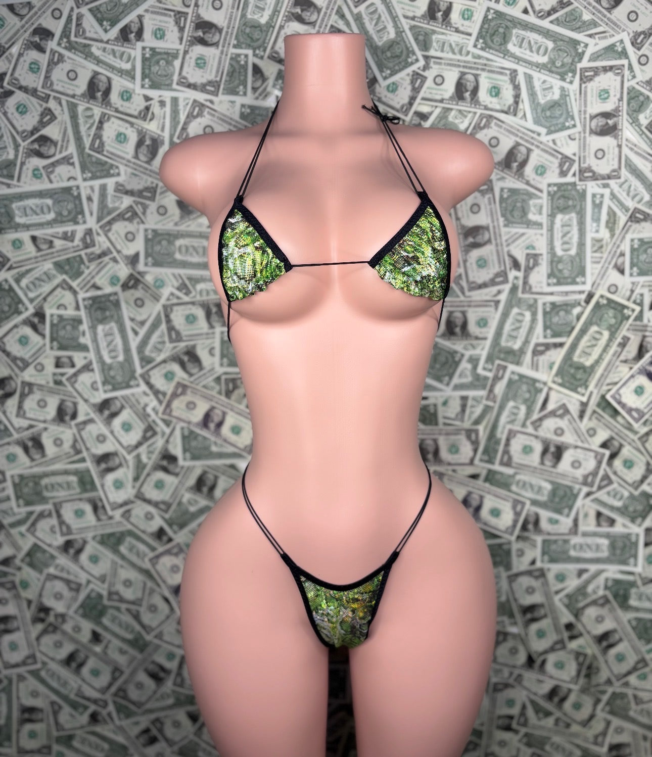 Green Snake - Bikini Set