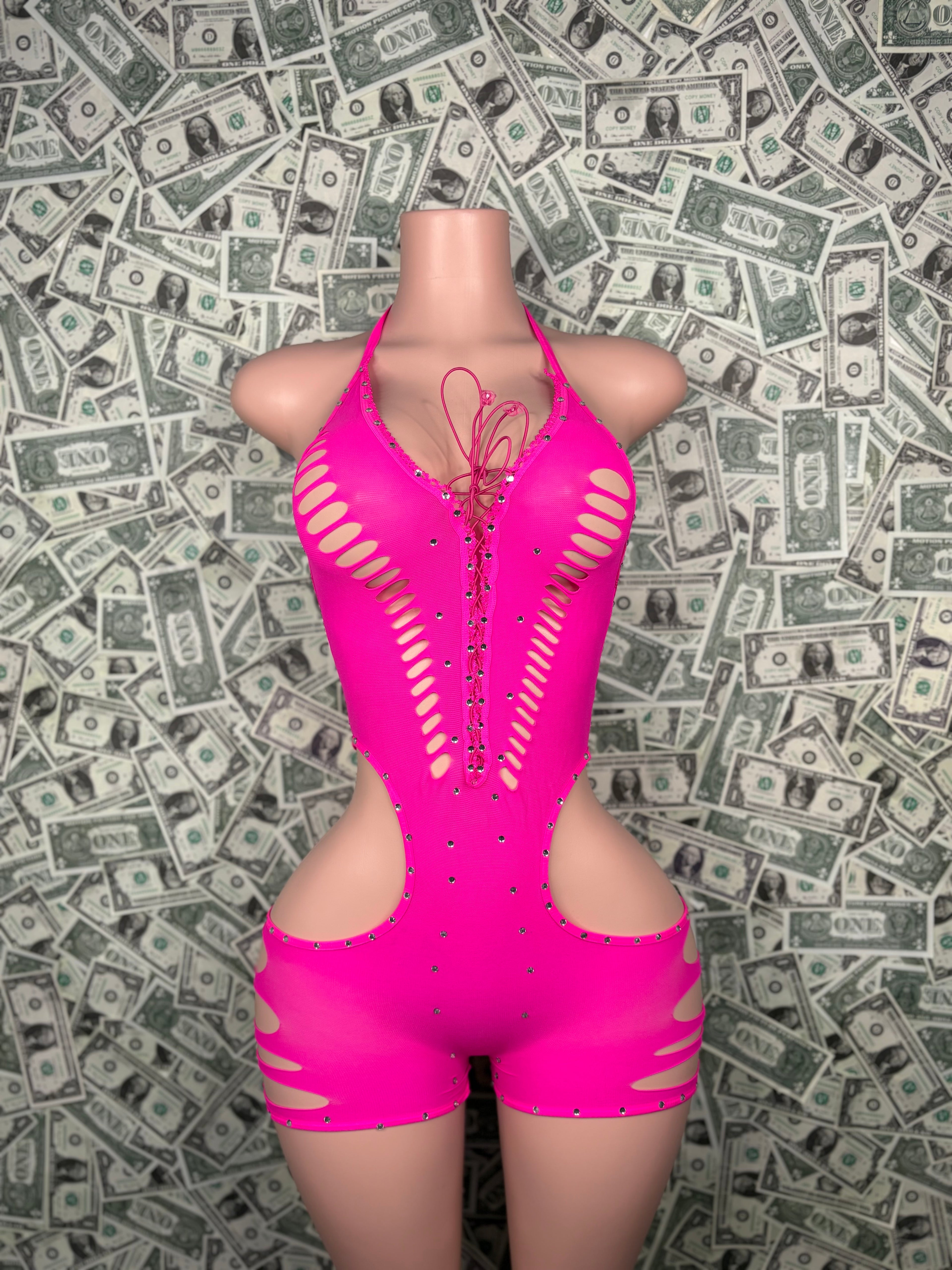 Poison - Hot Pink One Piece